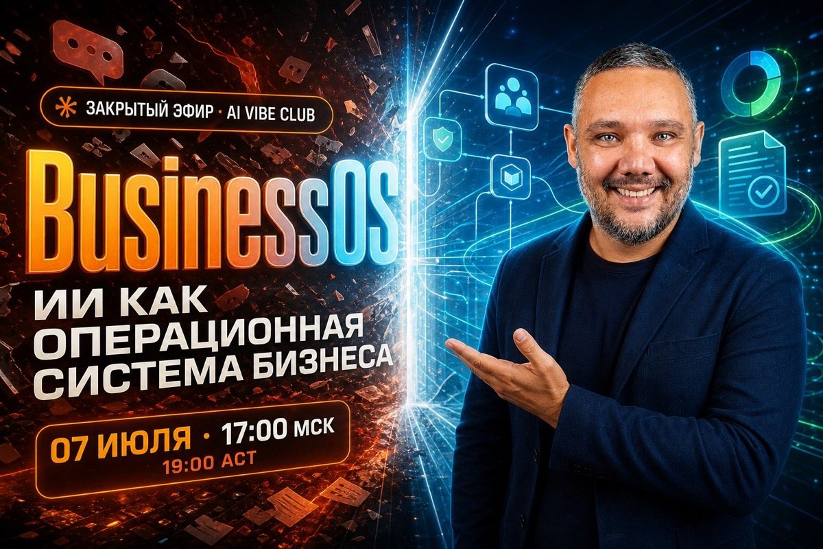 Эфир AI Vibe Club про BusinessOS