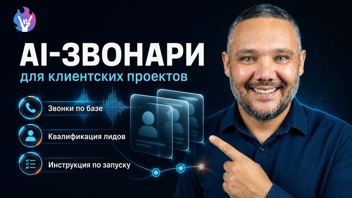 Эфир AI Vibe Club про AI-звонарей для клиентских проектов